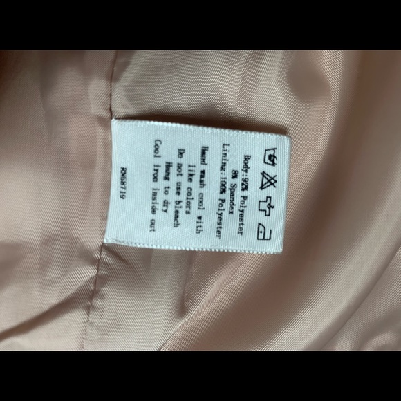 Mural Cropped Jacket w/lacing detail on back - Picture 7 of 7